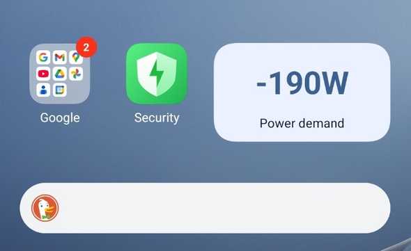Home assistant widget